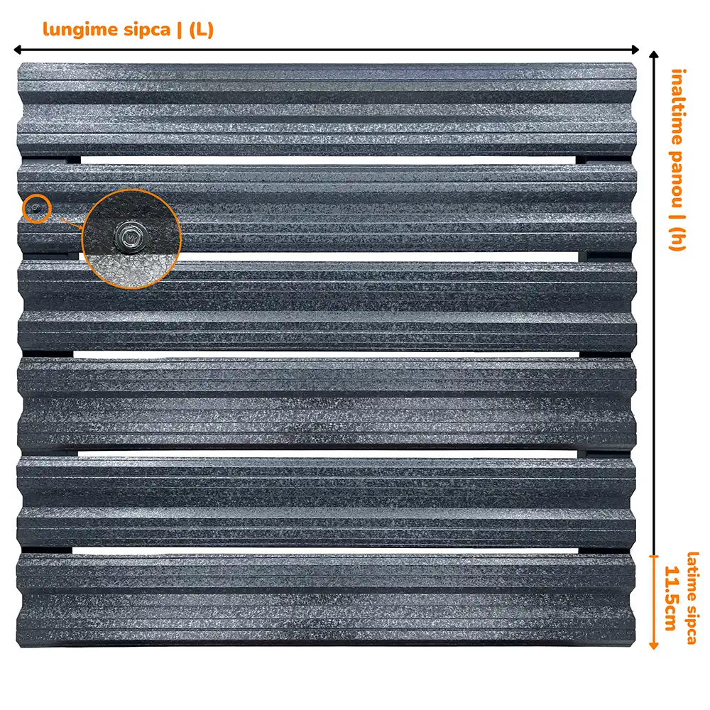 Gri Perlat RAL 7024 _ Hi-Mat _ 0.50mm-fata4-simetric