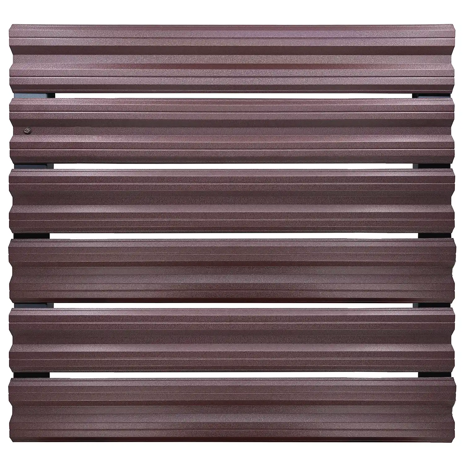 RAL 8017 Dublu mat Maro Ciocolata dublu 0.50 mm fata model simetric