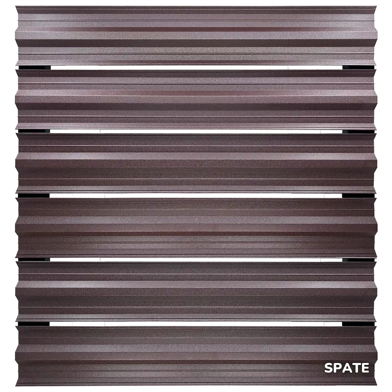 RAL 8017 Dublu mat Maro Ciocolata dublu 0.50 mm spate model simetric